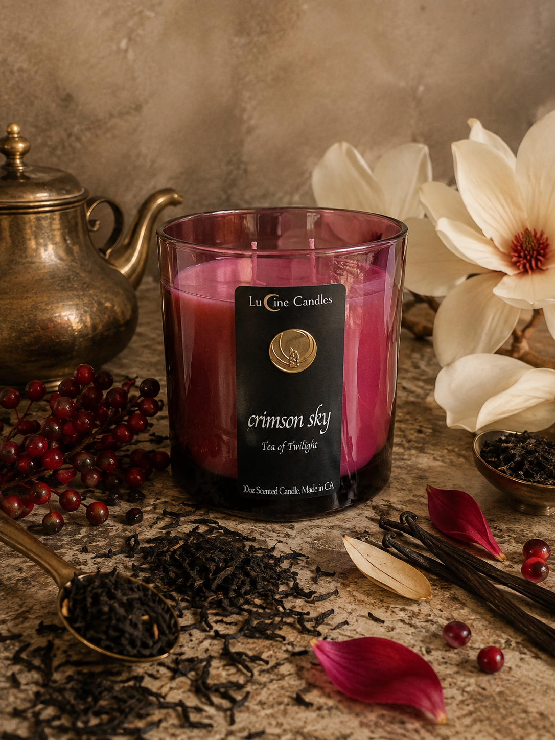 crimson sky